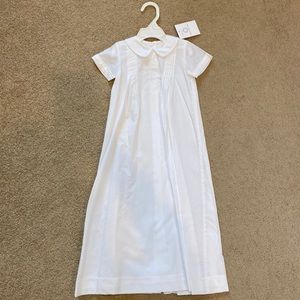 The Proper Peony - Cross Baptism Gown 3-6mo, NWT